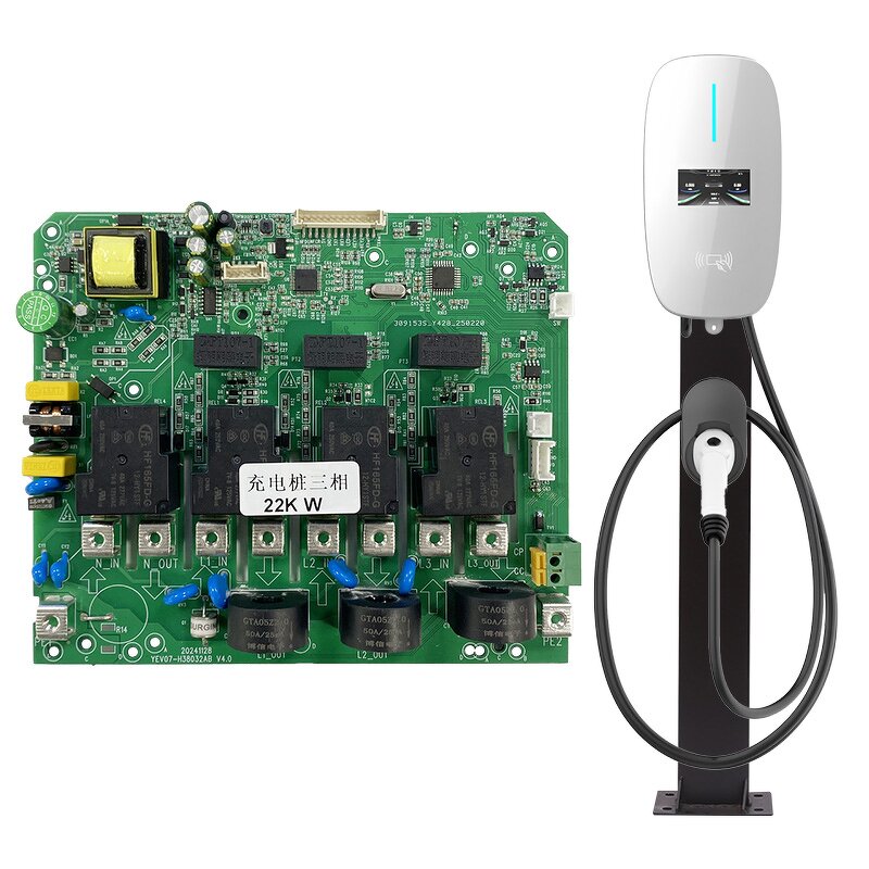 EV Controller Board Manufacturer - OEM/ODM Custom 16-32a 7kw Relay Pcba