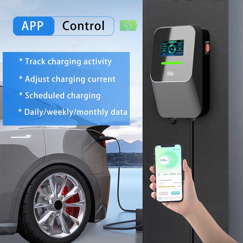 EV Charging Station Manufacturer - OEM/ODM Custom 7-22kw Type 2 Home Fast