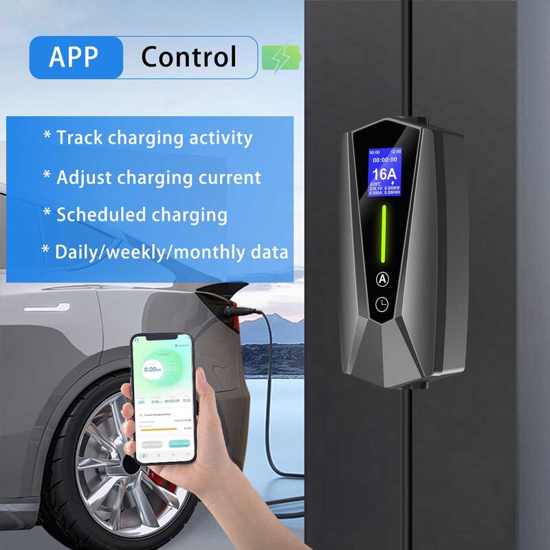 EV Charger Manufacturer - OEM/ODM Custom 3.5-7kw Type2 Ip67 Level 2