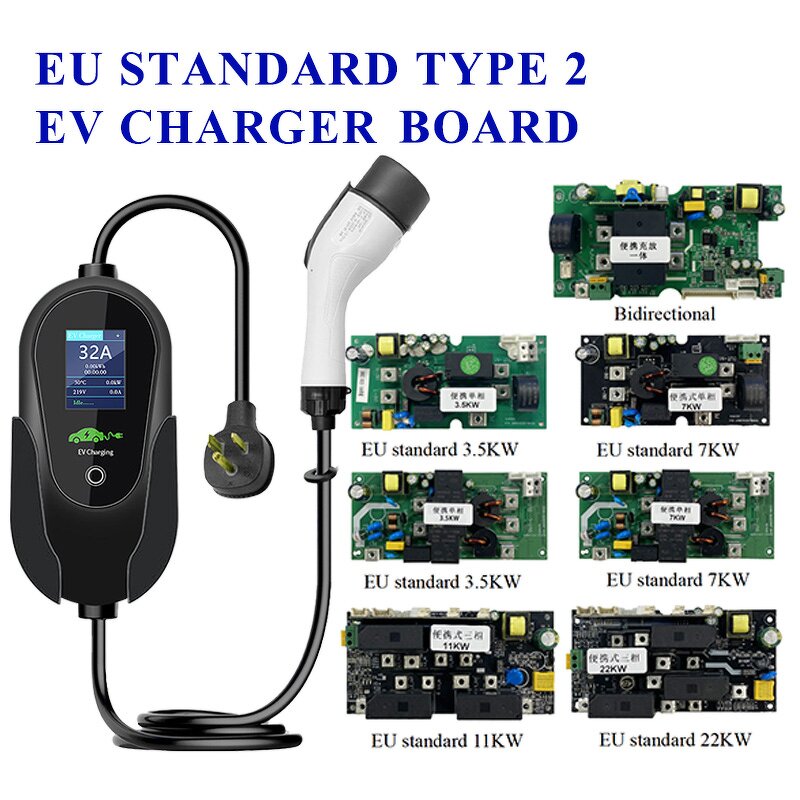 EV Charger PCB Manufacturer - OEM/ODM Custom 7kw Ocpp 50 Amp Circuit