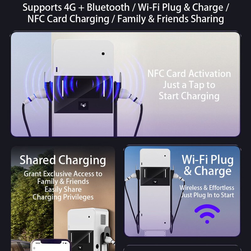 DC Fast Charger Manufacturer - OEM/ODM Custom 50-120kw Commercial Ev Station