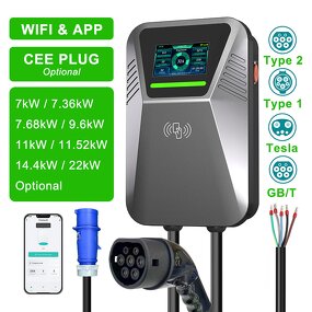 Wallbox Charger Manufacturer - OEM/ODM Custom 7kw 11kw 22kw Type 2