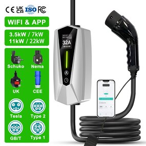EV Charger Manufacturer - OEM/ODM Custom 3-7kw Type2 Leapmotor Nissan
