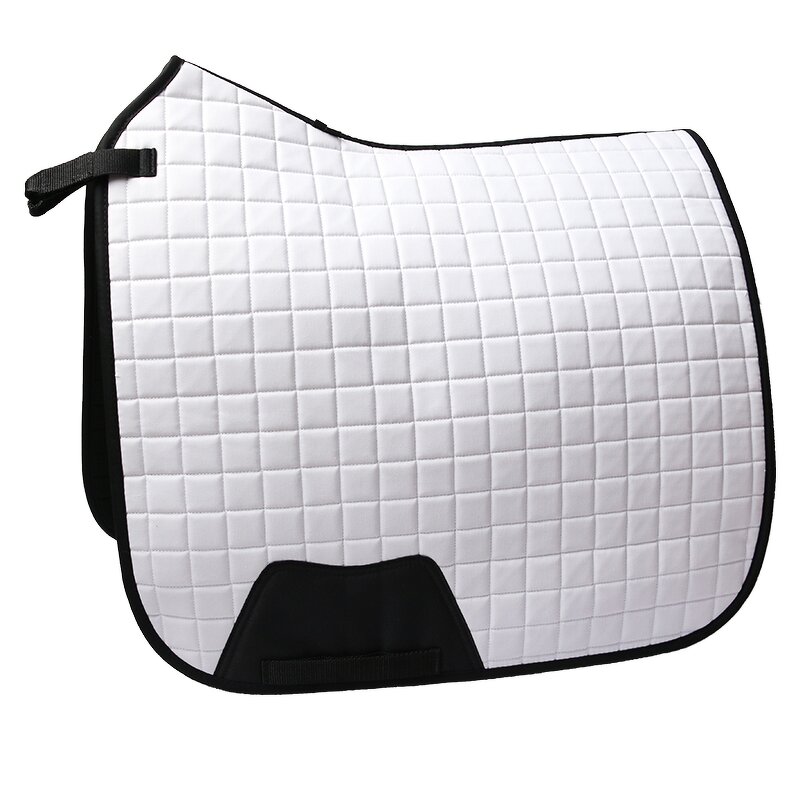 English Saddle Pad Manufacturer - OEM/ODM Custom White Racing Jumping Mat