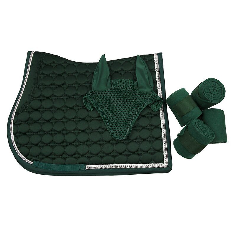Saddle Pad Set Manufacturer - OEM/ODM Custom Hunter Green Matchy Set