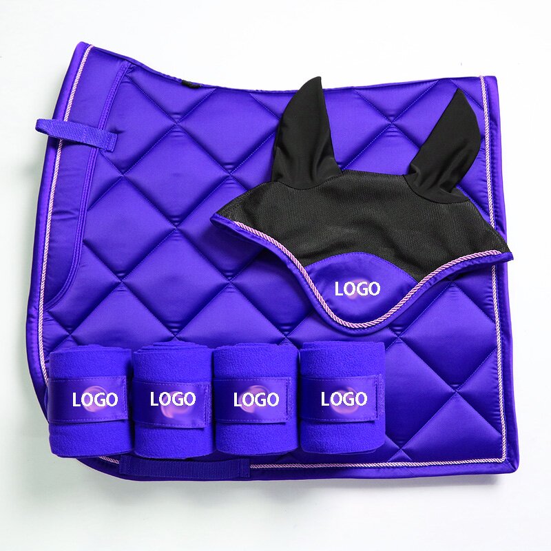 Saddle Pad Set Manufacturer - OEM/ODM Custom Horse Racing Saddle Blanket