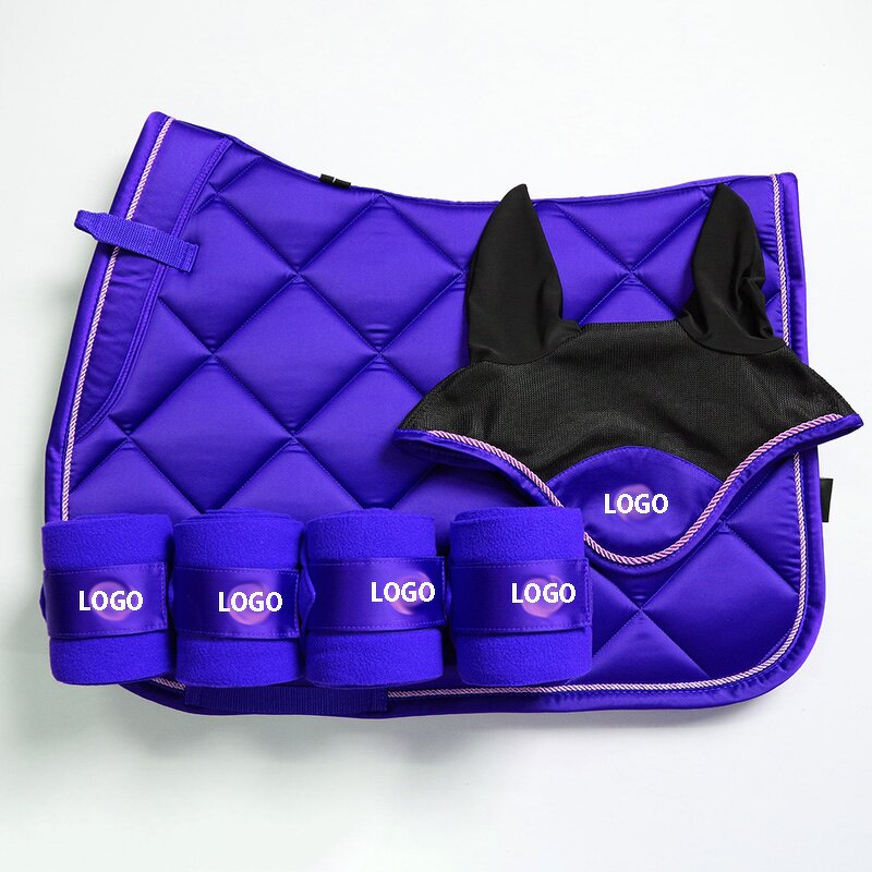 Saddle Pad Set Manufacturer - OEM/ODM Custom Horse Racing Saddle Blanket