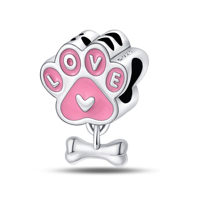 Cat Charm Pendant Manufacturer - OEM/ODM Custom S925 Silver DIY Jewelry