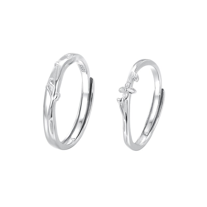 Forest Style Ring Manufacturer - OEM/ODM Custom S999 Sterling Silver Branches