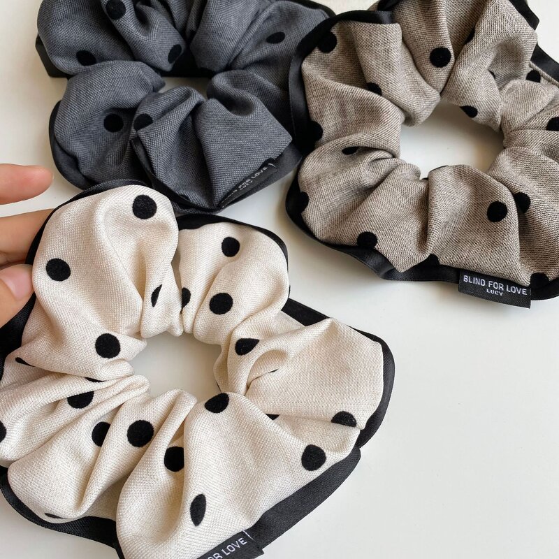 Cotton Scrunchies Manufacturer - OEM/ODM Custom Vintage Luxury Pastel Hair