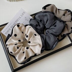 Cotton Scrunchies Manufacturer - OEM/ODM Custom Vintage Luxury Pastel Hair