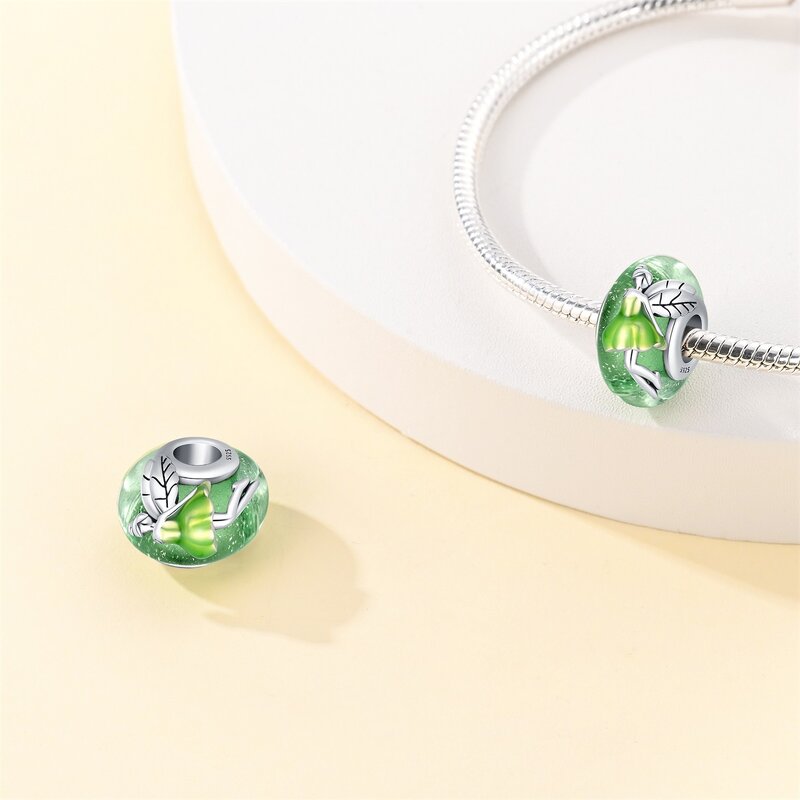 Silver Charm Bead Manufacturer - OEM/ODM Custom S925 Sterling Silver Moonlight