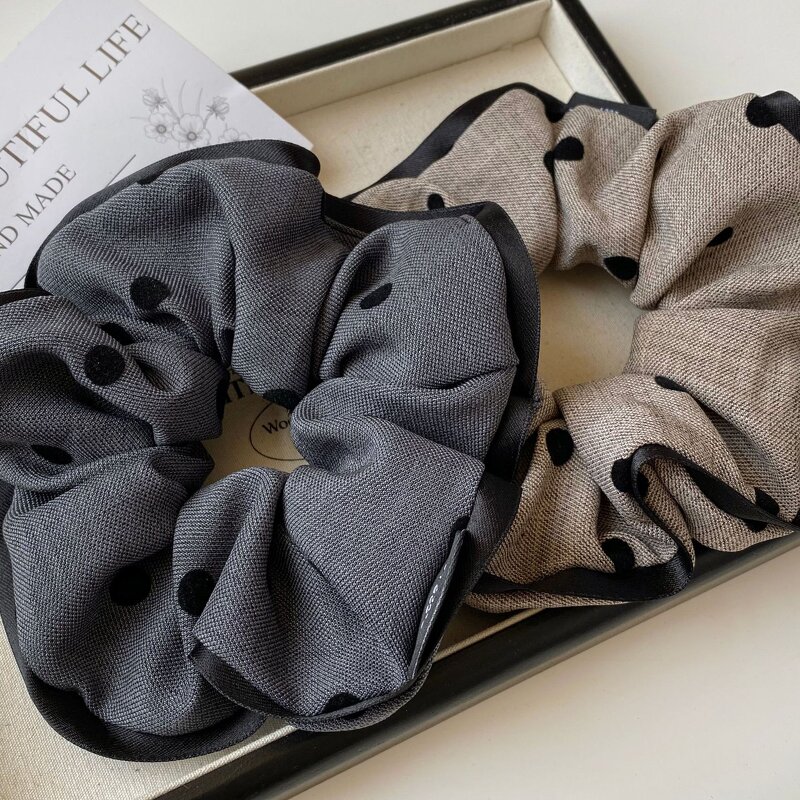 Cotton Scrunchies Manufacturer - OEM/ODM Custom Vintage Luxury Pastel Hair