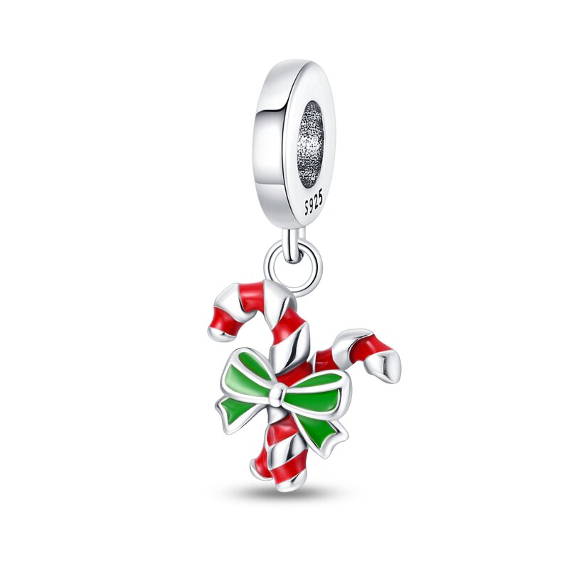 Christmas Bell Charm Manufacturer - OEM/ODM Custom 925 Silver Colored Enamel