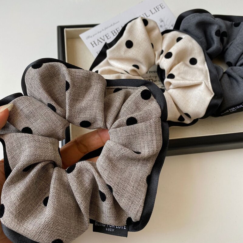 Cotton Scrunchies Manufacturer - OEM/ODM Custom Vintage Luxury Pastel Hair