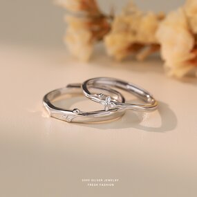 Forest Style Ring Manufacturer - OEM/ODM Custom S999 Sterling Silver Branches