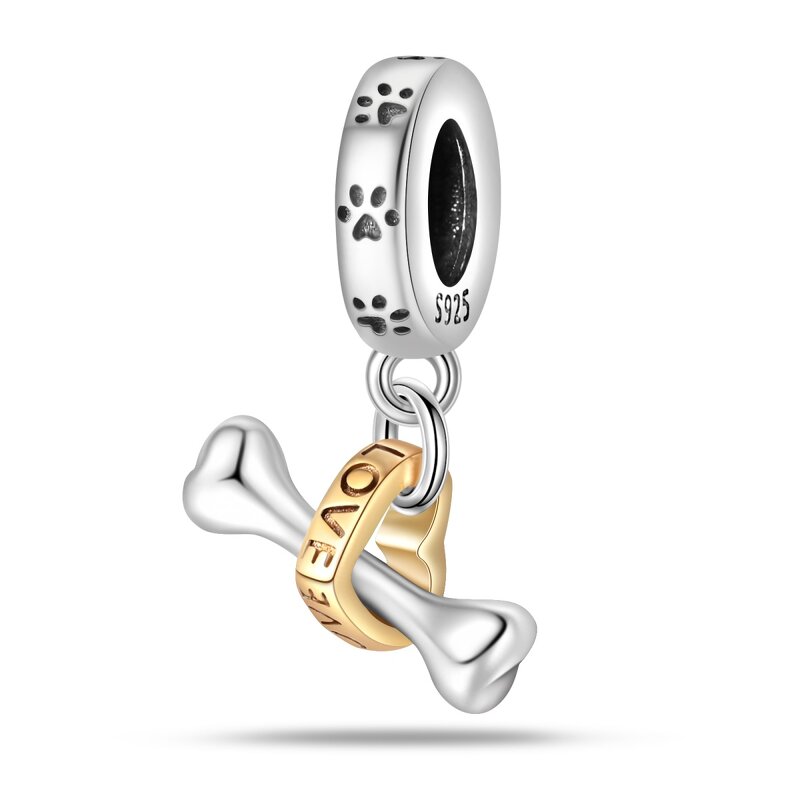 Cat Charm Pendant Manufacturer - OEM/ODM Custom S925 Silver DIY Jewelry