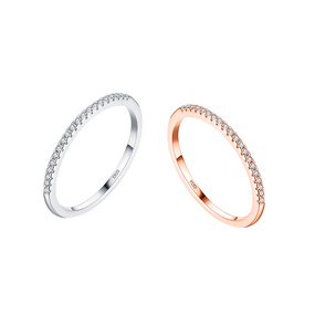 Zircon Ring Manufacturer - OEM/ODM Custom HOT S925 Sterling Silver Luxury