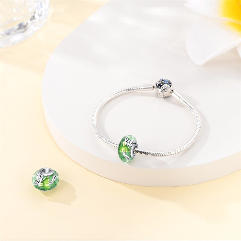 Silver Charm Bead Manufacturer - OEM/ODM Custom S925 Sterling Silver Moonlight