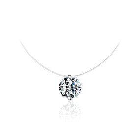 Invisible Necklace Manufacturer - OEM/ODM Custom 925 Silver Cubic Zirconia