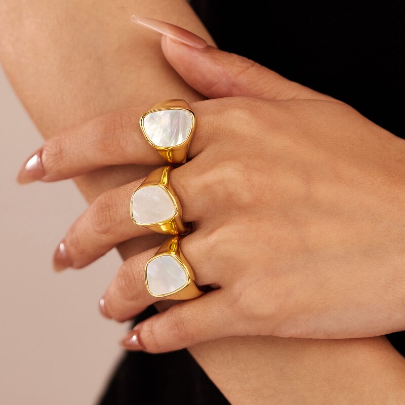 Statement Ring Manufacturer - OEM/ODM Custom Titanium Steel Mother Shell