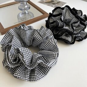 Gut Hair Ring Manufacturer - OEM/ODM Custom Oversized Vintage Lattice Ballet