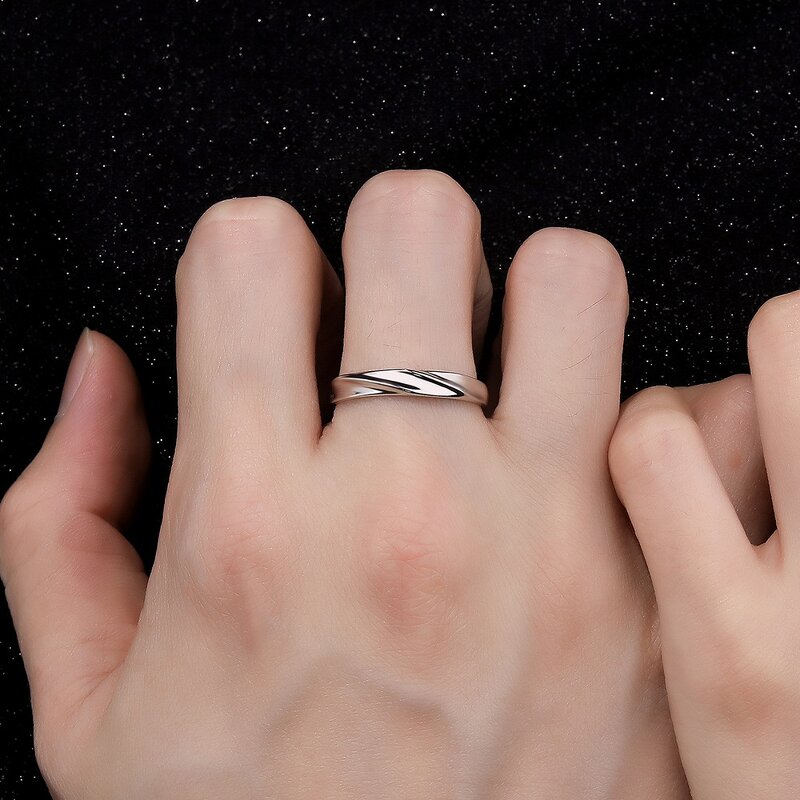 Wedding Ring Manufacturer - OEM/ODM Custom 999 Sterling Silver Adjustable