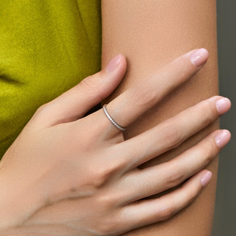 Moissanite Ring Manufacturer - OEM/ODM Custom 925 Sterling Silver VVS1