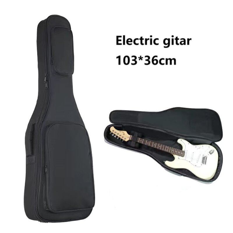 Guitar Bag Manufacturer - OEM 15mm Padded Electrical Bass Guitar Backpack