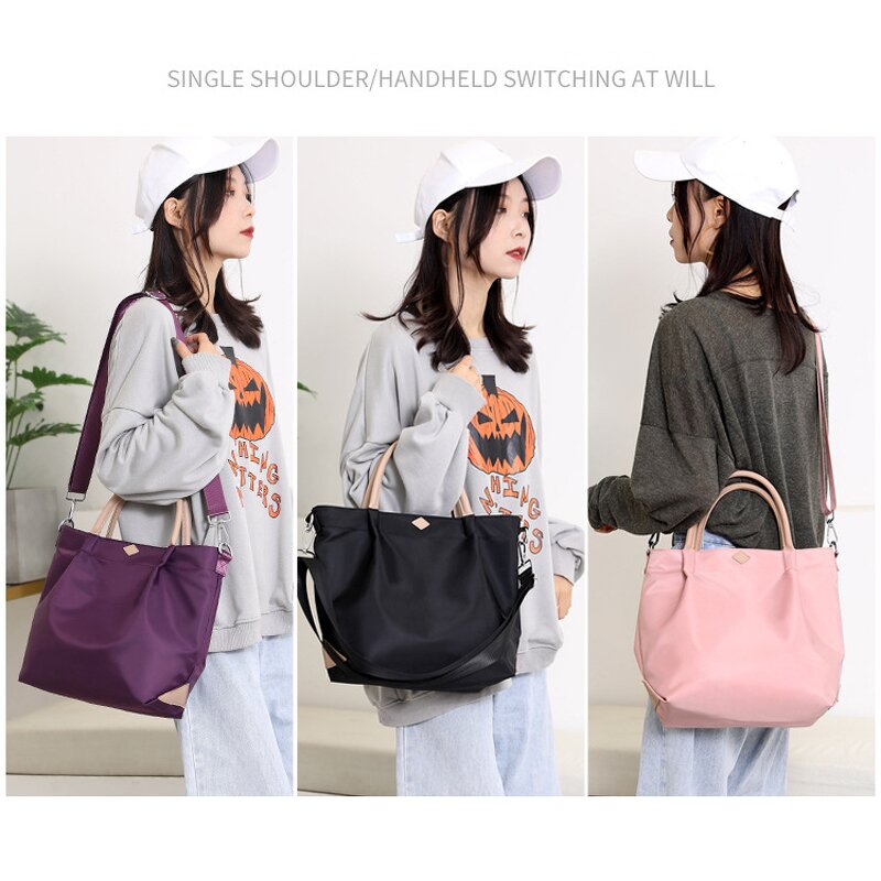 Tote Handbag Manufacturer - Large Capacity Nylon Casual Shoulder Bag