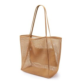 Mesh Tote Bag Factory - Wholesale Eco Friendly Foldable Ventilated Beach Bag