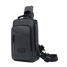 Messenger Bag Manufacturer - Large Capacity USB Casual Chest Shoulder Bag