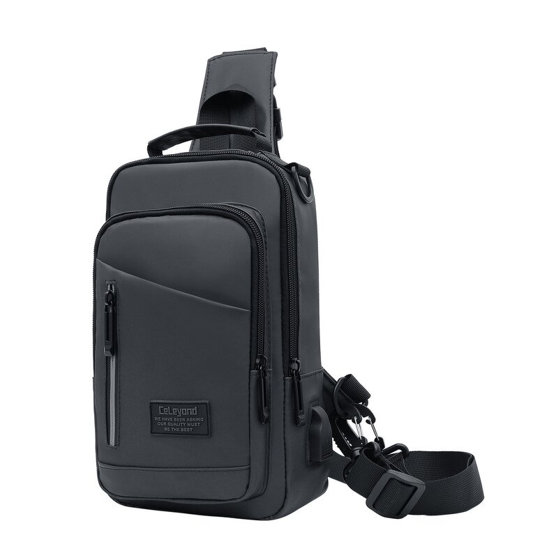 Messenger Bag Manufacturer - Large Capacity USB Casual Chest Shoulder Bag
