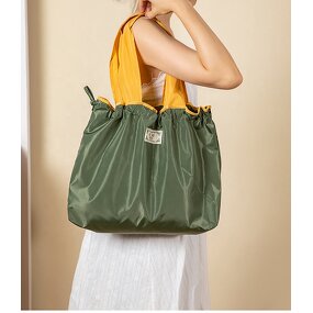 Foldable Tote Bag Manufacturer - Ultra-Lightweight Nylon Shopping Bag