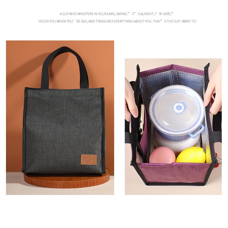 Cooler Bag Factory - Fast Food Delivery Aluminum Foil Thermal Lunch Bag