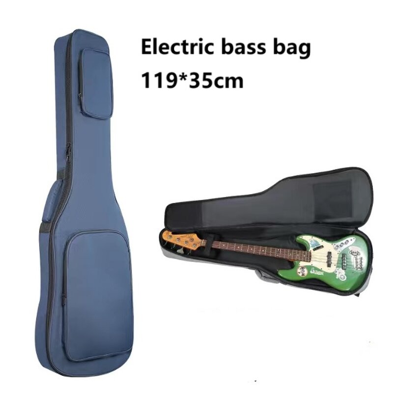 Guitar Bag Manufacturer - OEM 15mm Padded Electrical Bass Guitar Backpack