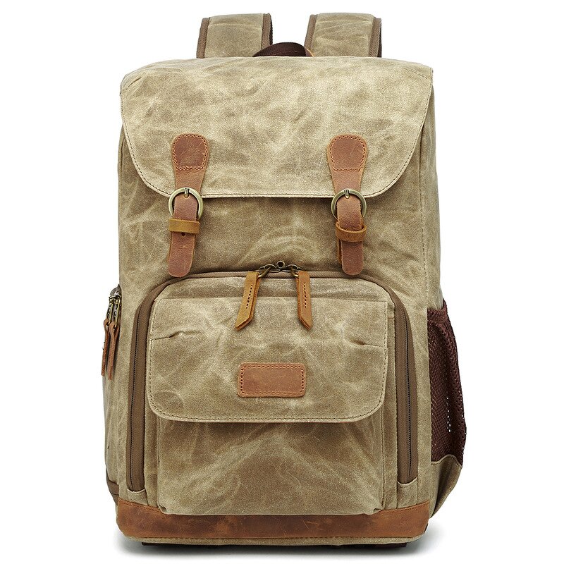 DSLR Camera Backpack Supplier - Large Capacity Canvas Anti-Theft Travel Bag