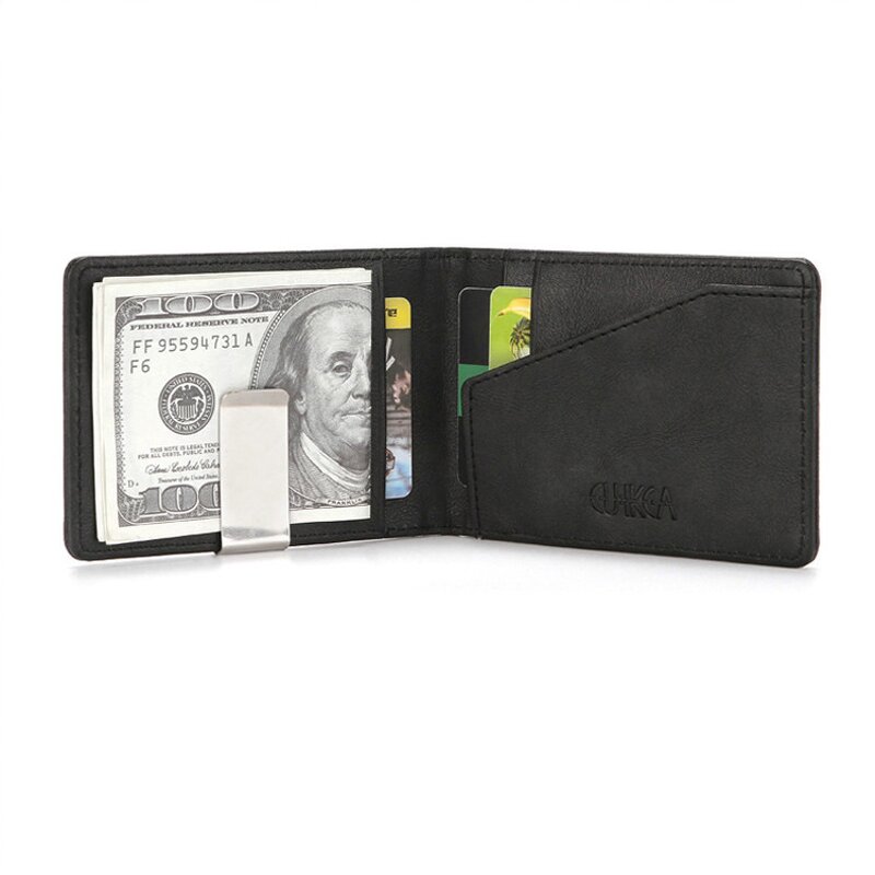 Card Holder Factory - Wholesale Men's Metal ID Case with Dollar Clip