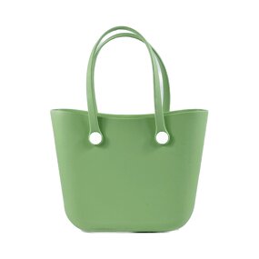 EVA Handbag Supplier - New Injection Molding Crescent Waterproof Open Bag
