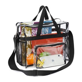 PVC Tote Bag Supplier - Clear Luxury Designer Transparent Beach Handbag