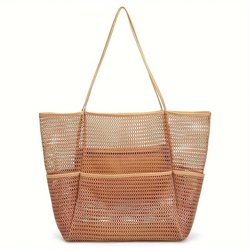 Beach Tote Bag Supplier - Double Layer Mesh Water Resistant Swim Organizer