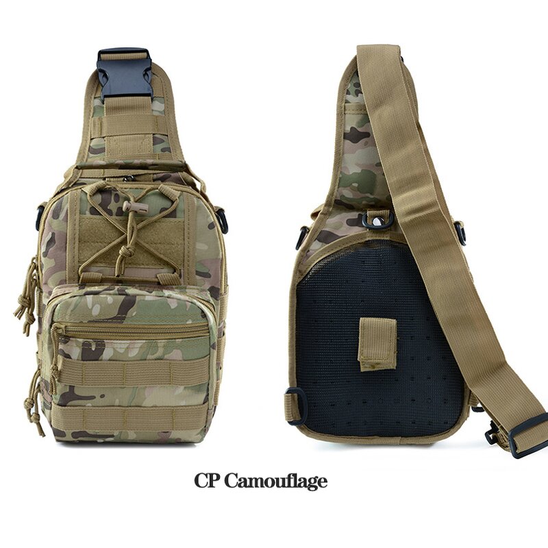 Chest Bag Supplier - Men's Outdoor Sports Camouflage Shoulder Sling Bag