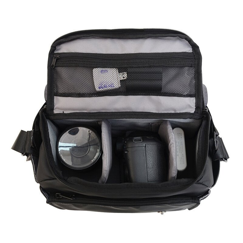 Camera Bag Supplier - Single DSLR Waterproof Anti-Burden Nylon Shoulder Bag
