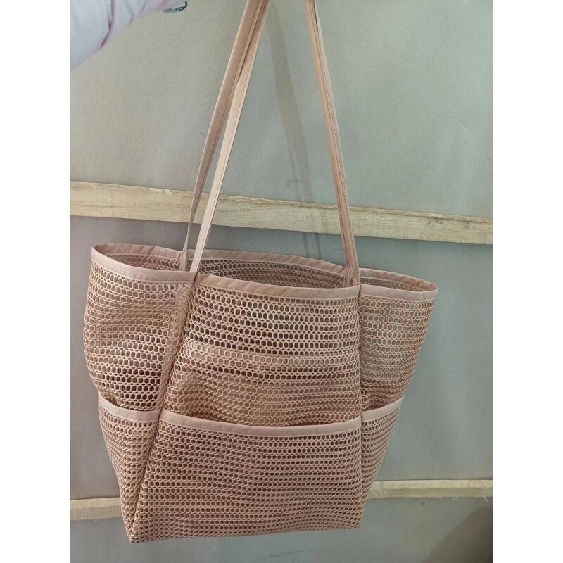 Beach Tote Bag Supplier - Double Layer Mesh Water Resistant Swim Organizer