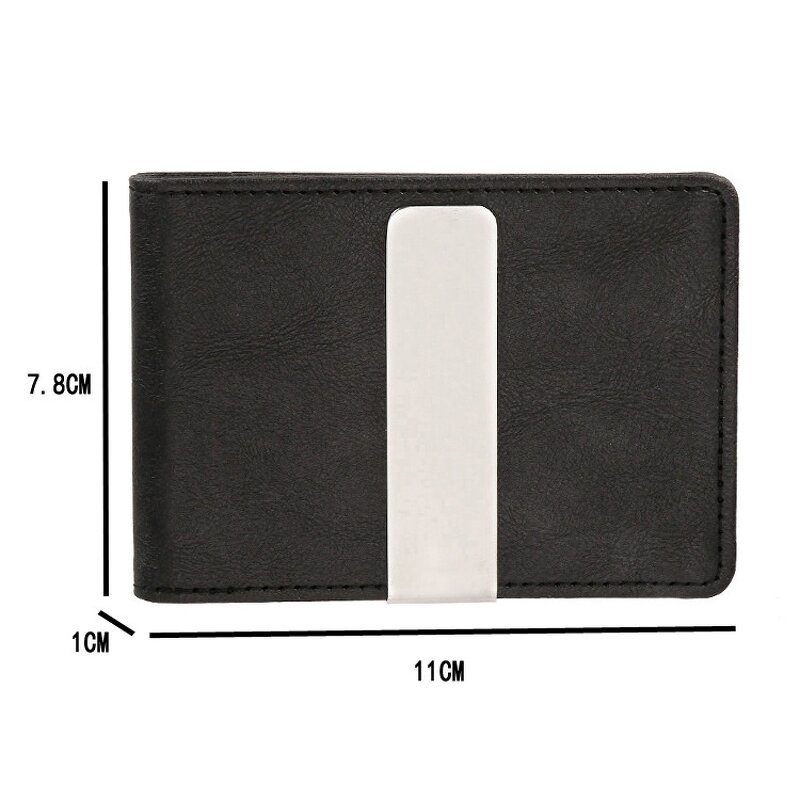 Card Holder Factory - Wholesale Men's Metal ID Case with Dollar Clip