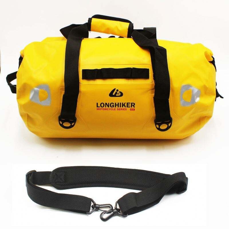 Motorcycle Tail Bag Supplier - IPX6 Waterproof Rear Seat Storage Bag