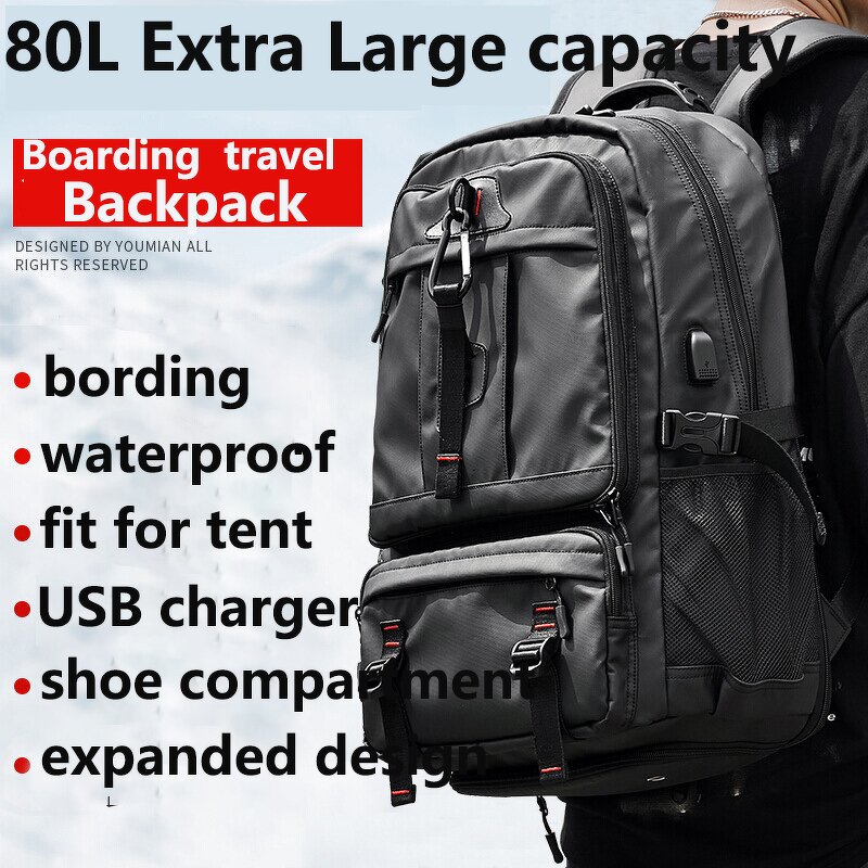 Travel Backpack Factory - OEM 80L Waterproof Expandable Flight Pack