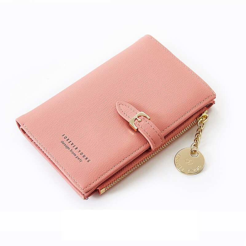 Women Wallet Manufacturer - 2022 Fashion Pu Leather Zipper Card Holder