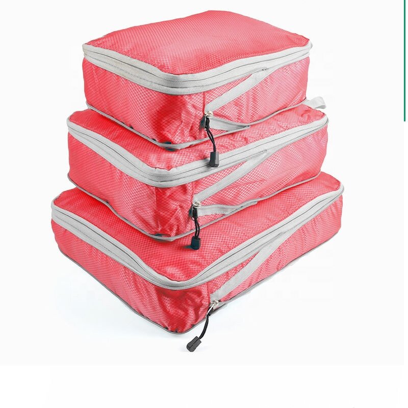 Packing Cubes Manufacturer - Custom Nylon Travel Luggage Organizer Bag Set