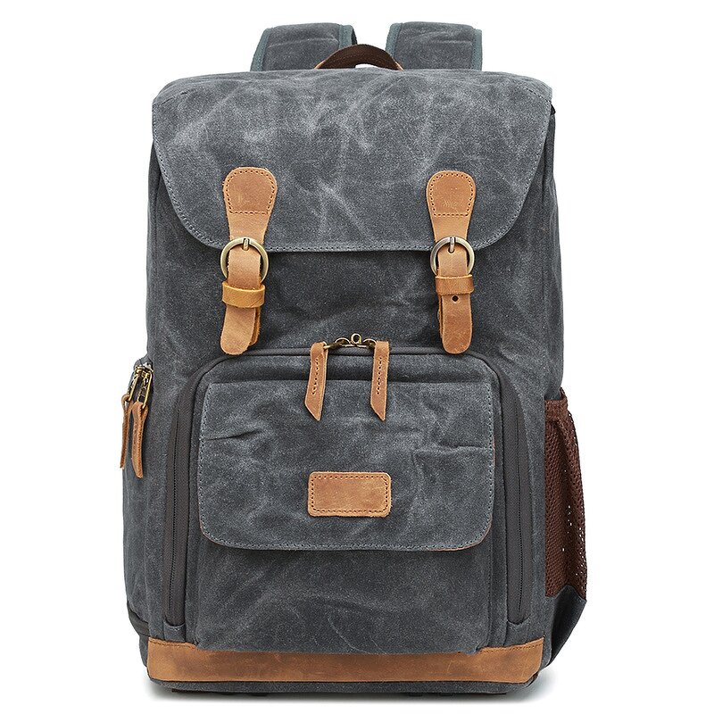 DSLR Camera Backpack Supplier - Large Capacity Canvas Anti-Theft Travel Bag
